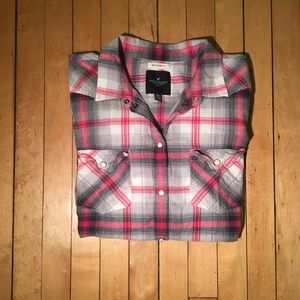 Snap Front Flannel